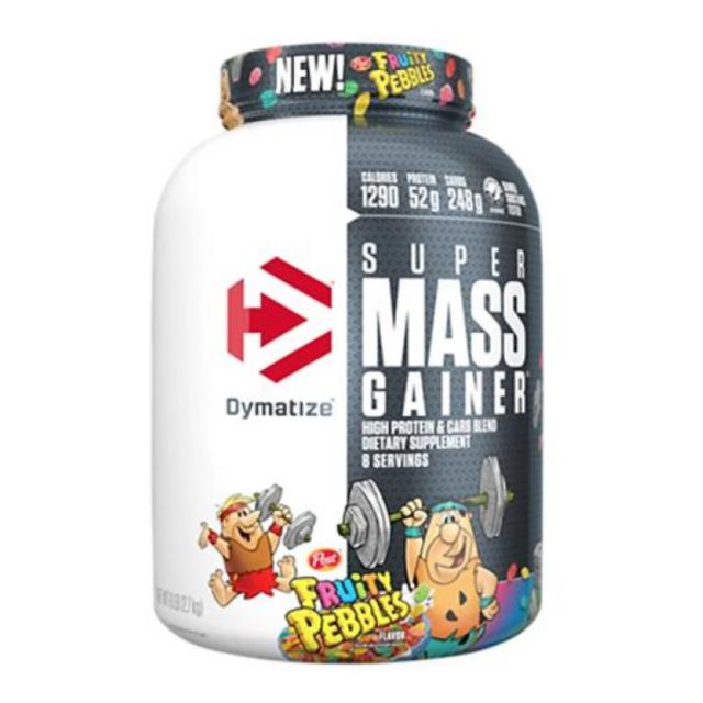 【お取り寄せ商品】ダイマタイズ スーパーマスゲイナー 6lbフルーティーペブルズリミテッド Dymatize: Super Mass Gainer: 6lb Fruity Pebbles Limited