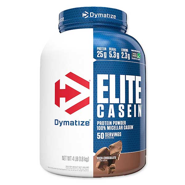 【お取り寄せ商品】ダイマタイズ エリート カゼインプロテイン リッチチョコレート味 4lb 1.8kg 約50回分 Dymatize Elite Casein Rich Chocolate カゼインプロテイン 筋トレ トレーニング