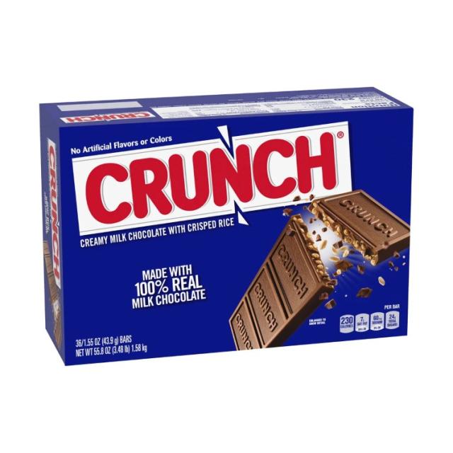 【アメリカコストコ品】クランチキャンディバー 約43g 、36個入り Crunch Candy Bar, 1.55 oz, 36-count【お取り寄せ商品】【合わせて買いたい】