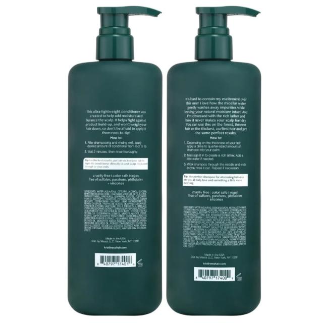 【お取り寄せ商品】【アメリカコストコ品】クリスティン エッス スカルプ ミセラー シャンプー＆スカルプ スージング コンディショナー セット Kristin Ess Scalp Micellar Shampoo and Scalp Soothing Conditioner Set, 約828ml 28.0fl oz