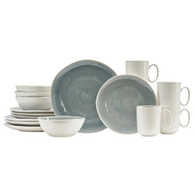 お取り寄せ セレニティ 16ピースディナーウェアセット Serenity 16-piece Dinnerware Set