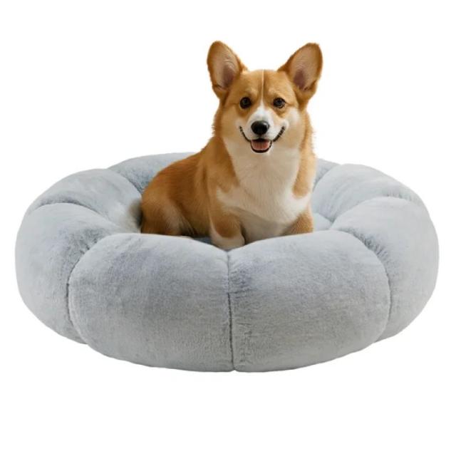 お取り寄せ フレンズフォーエバー ドーナツ型 ペットベッド 直径約91cm Friends Forever Donut 36inch Pet Bed