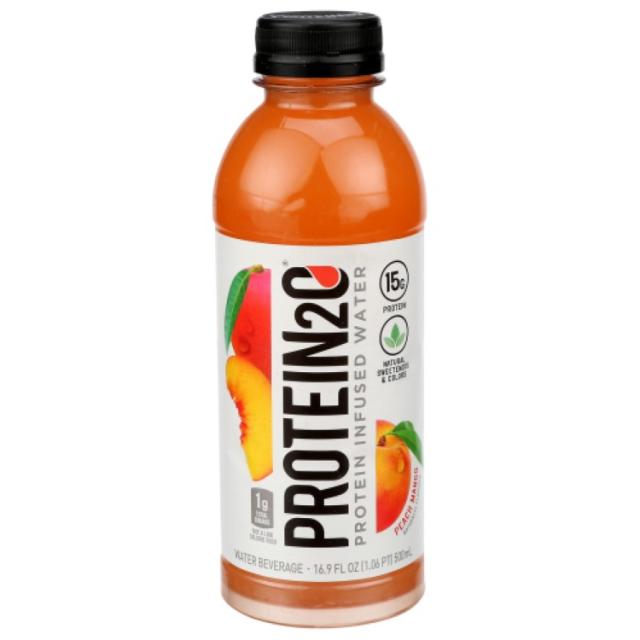 お取り寄せ [12個セット]プロテイントゥーオー ピーチマンゴーProtein2o Water Prtn Pch Mngo 16.9FO
