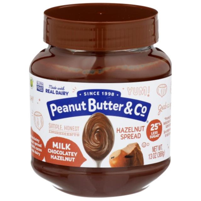 【お取り寄せ商品】[6個セット]ピーナッツバター&コー ミルクチョコレートヘーゼルナッツスプレッド 13ozpeanut butter & co SPREAD HZLNT MLK CHOC 13OZ