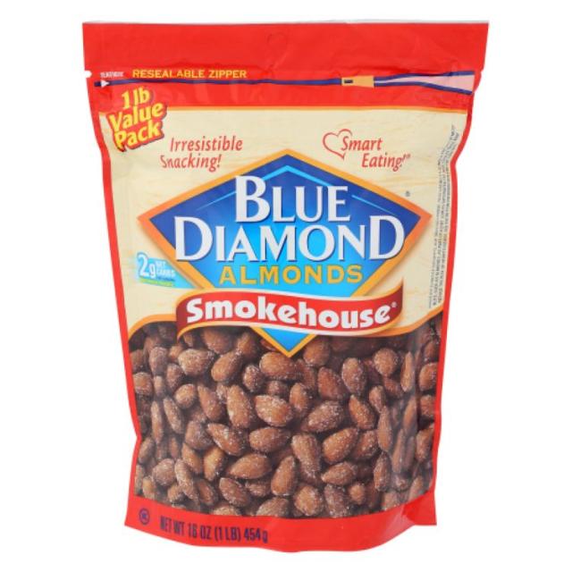 【お取り寄せ商品】[6個セット]ブルーダイヤモンド アーモンドスモークハウス Blue Diamond Almond Smokehouse 16OZ