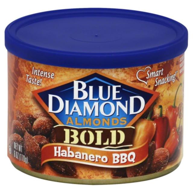 【お取り寄せ商品】[12個セット]ブルーダイヤモンド アーモンドハバネロBBQ Blue Diamond Almond Habanero Bbq 6OZ