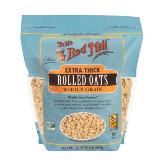 お取り寄せ [4個セット]ボブズレッドミル エクストラ シック ロールドオーツ 907g Bobs Red Mill Extra Thick Rolled Oats