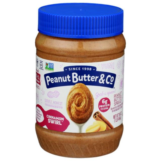 お取り寄せ [6個セット]ピーナッツバター&コー シナモンスワール 16ozpeanut butter & co PEANUT BUTTER CINNAMN SWI 16OZ