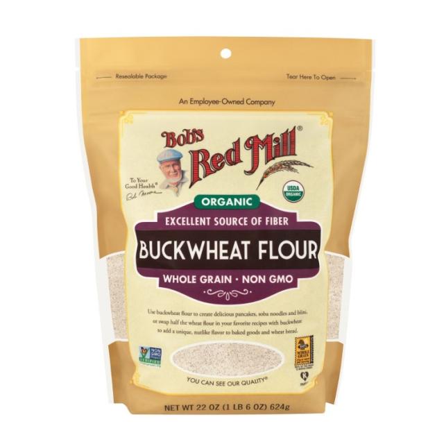 お取り寄せ [4個セット]ボブズレッドミル オーガニック バックウィート そば粉 624g Bob's Red Mill Flour Buckwheat Org 6,529円