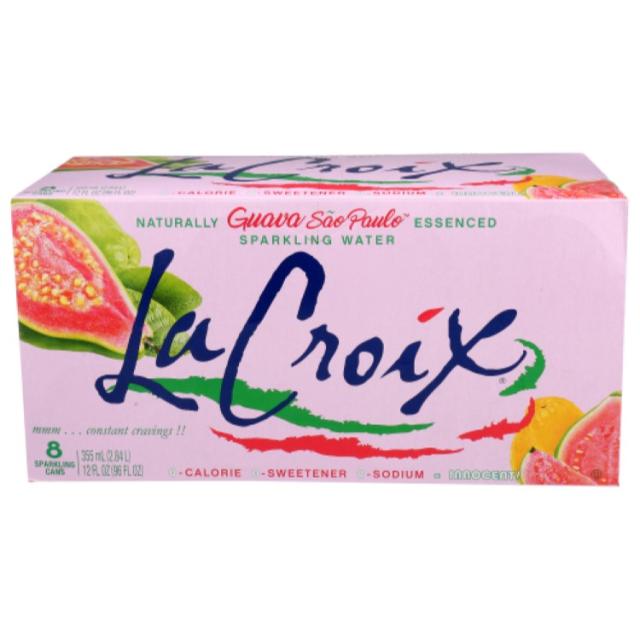 お取り寄せ [3個セット]ラクロワ ウォータースパークリング グァバ 8本入りLa Croix Wtr Sprk Guava 8Pk 12Z 96FO 6,615円