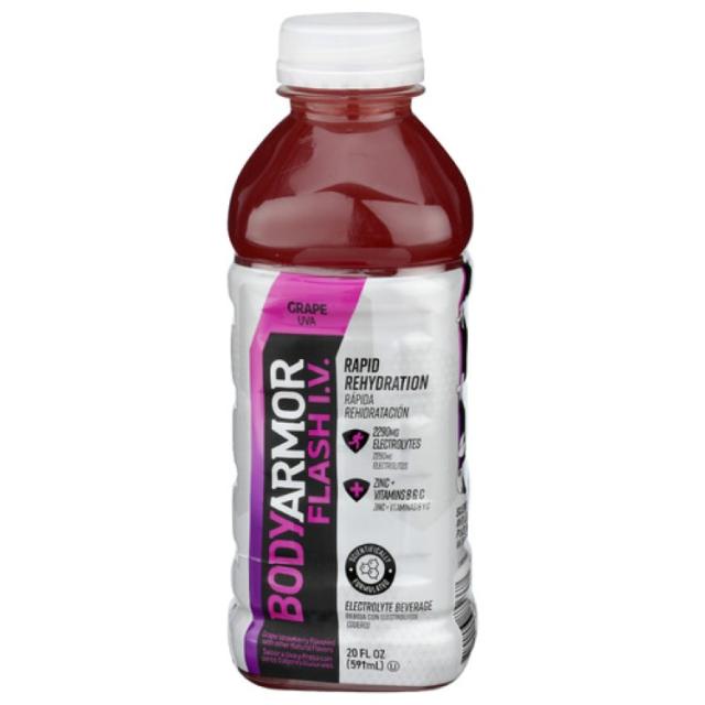 【お取り寄せ商品】[12個セット]ボディアーマー グレープフラッシュ- 約591ml 20floz Body Armor Bev Iv Grape Flash 20FO