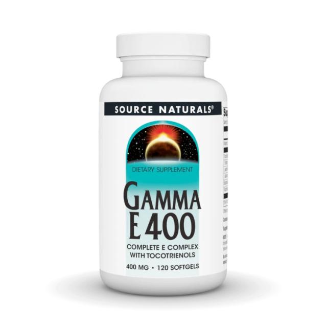 お取り寄せ ソースナチュラルズ ガンマE400コンプレックス 400mg 120ソフトジェル Source Naturals Gamma E 400 Complex 400 mg 120 Softgel