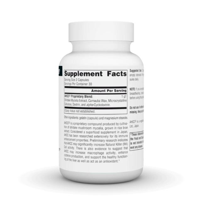 お取り寄せ ソースナチュラルズ AHCC 500mg 60カプセル Source Naturals AHCC 500 mg 60 Capsule_1