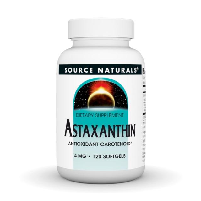 お取り寄せ ソースナチュラルズ アスタキサンチン 4mg 120ソフトジェル Source Naturals Astaxanthin 4Mg 120Sg