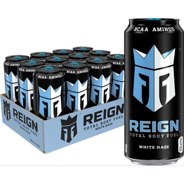 お取り寄せ レイン トータルボディフューエル ホワイトヘイズ パフォーマンスエナジードリンク 473ml 12缶 Reign Total Body Fuel White Haze Performance Energy Drink 16 fl oz 12 Cans