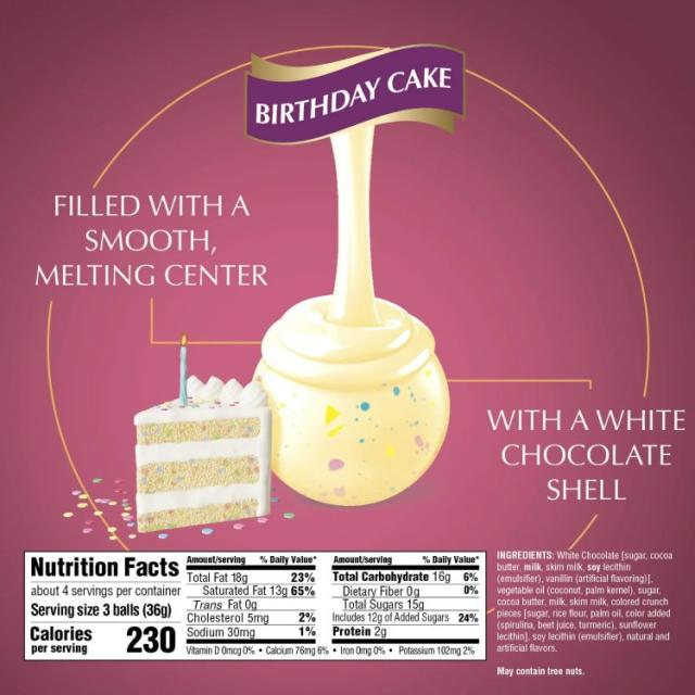 お取り寄せ リンツ リンドール バースデーケーキ ホワイトチョコレート