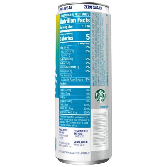お取り寄せ スターバックス アイス エナジー ブルーベリー レモネード 355ml（12 fl oz）缶 12 パック Starbucks Iced Energy Blueberry Lemonade 12 fl oz Cans, 12 Pack_1