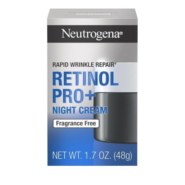 お取り寄せ ニュートロジーナ ラピッドリンクルリペア クリーム レチノールプロ＋ ナイトモイスチャライザー 48g Neutrogena Rapid Wrinkle Repair Cream, Retinol Pro+ Night Moisturizer, 1.7 oz