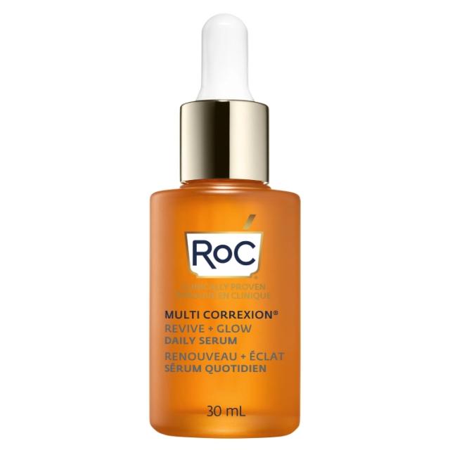 お取り寄せ RoC ビタミンCフェイスセラム 10% 美容液 30mL RoC 10% Vitamin C Face Serum - Anti-Aging, Skin Tone & Dark Spot Treatment, 1oz