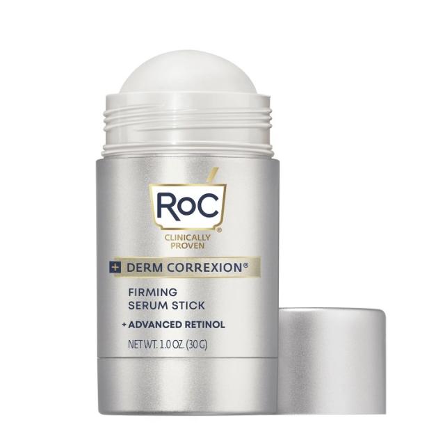 お取り寄せ RoC ロックスキンケア ダームコレクシオン ファーミング レチノール セラムスティック 全肌タイプ 1オンス RoC Skincare Derm Correxion Firming Retinol Serum Stick, All Skin Types, 1oz