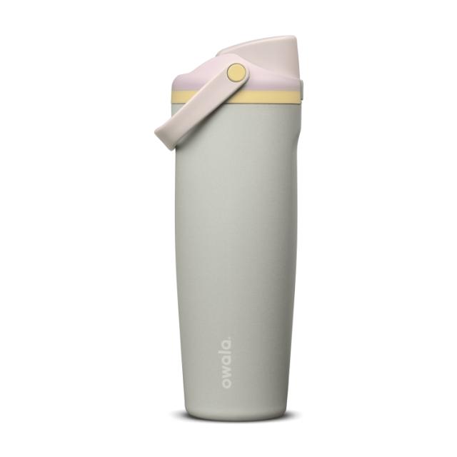 お取り寄せ オワラ フリーシップ スウェイ ステンレススチール ウォーターボトル 約887mL デュードロップ Owala FreeSip Sway Stainless Steel Water Bottle 30oz Dewdrop