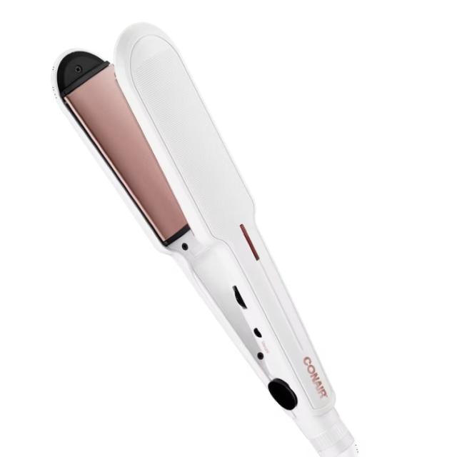 お取り寄せ コンエアー ダブルセラミック 38mmヘアアイロン 30段階温度設定 Conair Double Ceramic 1-1/2inch Flat Iron, 30 Heat Settings, Extra-Wide Floating Plates