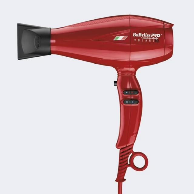 お取り寄せ ベビリスプロ ナノチタニウム ヴォラーレ V1 フルサイズ ヘアドライヤー レッド BaBylissPRO? Nano Titanium? Volare? V1 Full-Size Dryer (RED) 30,476円