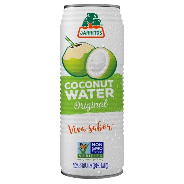 お取り寄せ ハリトス ココナッツウォーター（オリジナル）520ml 12本セット Jarritos Coconut Water Original, 17.5 fl oz (520 ml) Can(12 pack)
