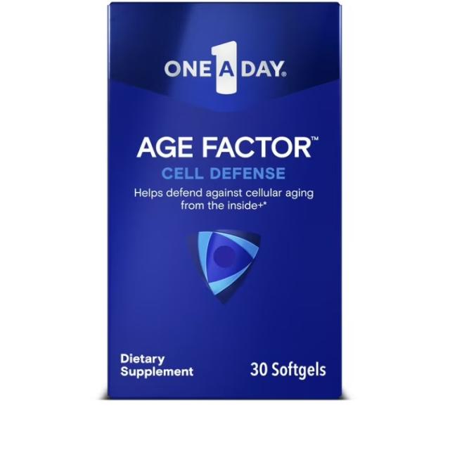 お取り寄せ ワン・ア・デイ・サプリメント エイジファクター セルディフェンス One A Day Supplements Age Factor Cell Defense, Cell Health Supplement, 30 Softgels