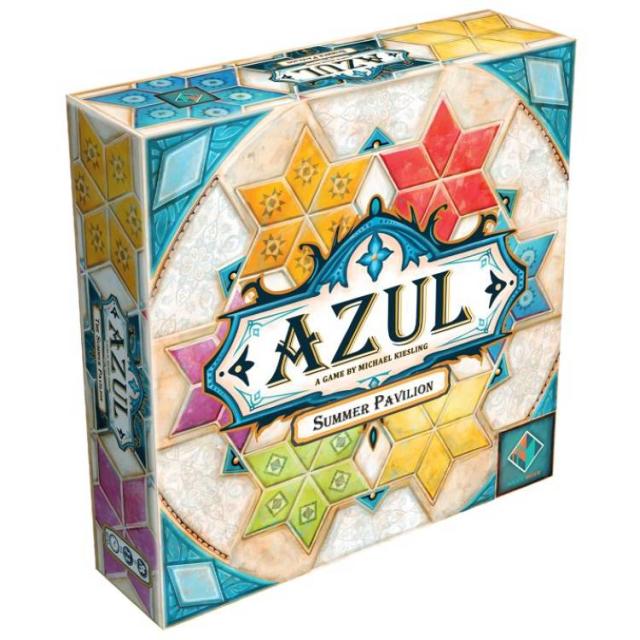 お取り寄せ アズール サマーパビリオン ファミリー戦略ボードゲーム アスモデー 8歳以上 Azul: Summer Pavilion Family Strategy Board Game for Ages 8+, from Asmodee