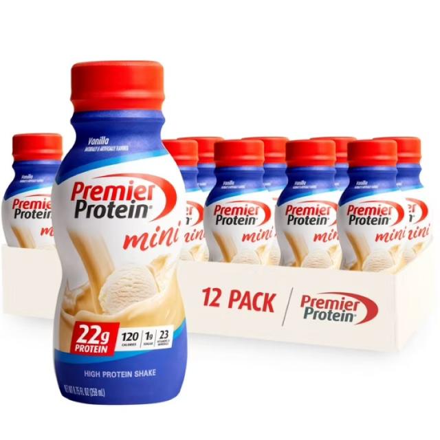 お取り寄せ プレミアプロテイン シェイク バニラ たんぱく質22g 259mL 12本 Premier Protein Shake, Vanilla, 22g Protein, 8.75 fl oz, 12 Ct
