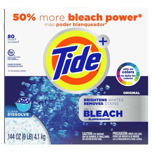お取り寄せ タイド プラス 粉末洗濯洗剤 4.1kg 89回分 Tide Plus Powder Laundry Detergent 89 Loads 144 oz