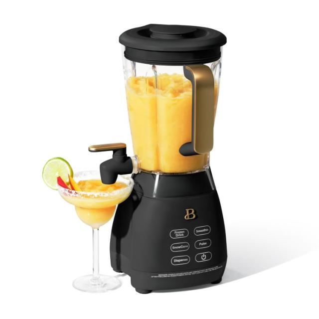 お取り寄せ ビューティフル スラッシュクラッシュ 4スピード フローズンドリンクメーカー 1.7L ブラックセサミ Beautiful Slush Crush 60 oz 4-Speed Frozen Drink Maker, Black Sesame