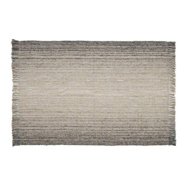お取り寄せ 【ウォルマートブランド】ベターホームズ＆ガーデンズ フラットウィーブラグ 約152×213cm Better Homes & Gardens Flatweave Natural Ombre Area Rug, 5' x 7'