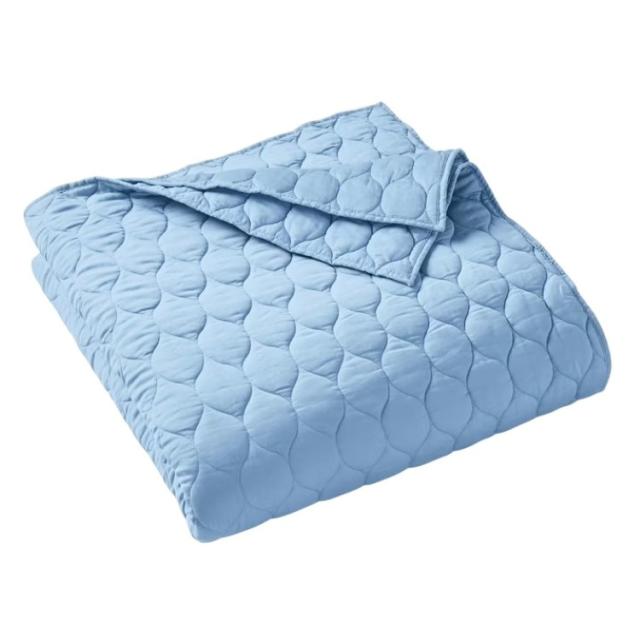 お取り寄せ 【ウォルマートブランド】ベターホームズ＆ガーデンズ テンセルキルト ダブル クイーン ブルー Better Homes &amp; Gardens Tencel Quilt, Full/Queen, Light Blue, Soft Touch Bedding
