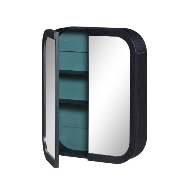 お取り寄せ ビューティフル バイ ドリュー・バリモア ミラー付きメディシンキャビネット ブラック Beautiful Mirrored Medicine Cabinet, Rich Black