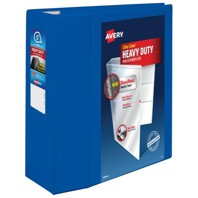 お取り寄せ エイブリー ヘビーデューティ ビューバインダー 5インチ（約12.7cm） パシフィックブルー Avery Heavy-Duty View Pacific Blue 5inch Binder (79817)