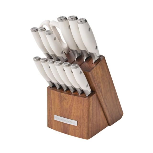 お取り寄せ パイオニアウーマン ナイフブロックセット 14点 リネン The Pioneer Woman 14-Piece Knife Block Set, Linen