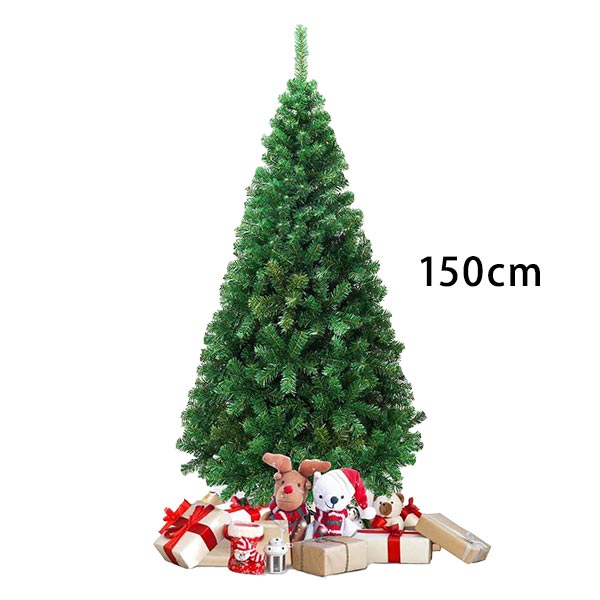 [数量限定] クリスマスツリー 150cm 豊富な枝数 Goplus 5ft Artificial Christmas Tree Xmas Pine Tree with Solid Metal Legs Perfect for Indoor and Outdoor Holiday Decoration, Green [海外直送] アメリカ版 米国