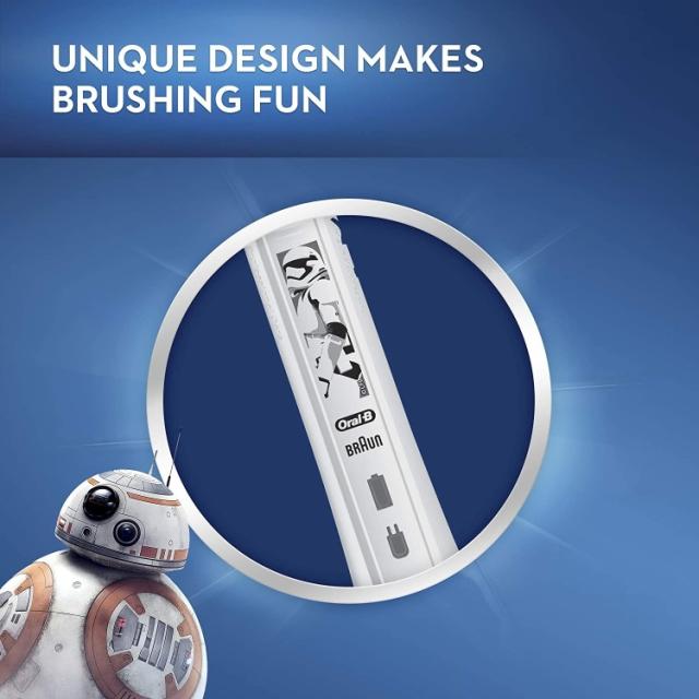 オーラルビー 子供用 電動歯ブラシ スターウォーズ ソフト 6歳