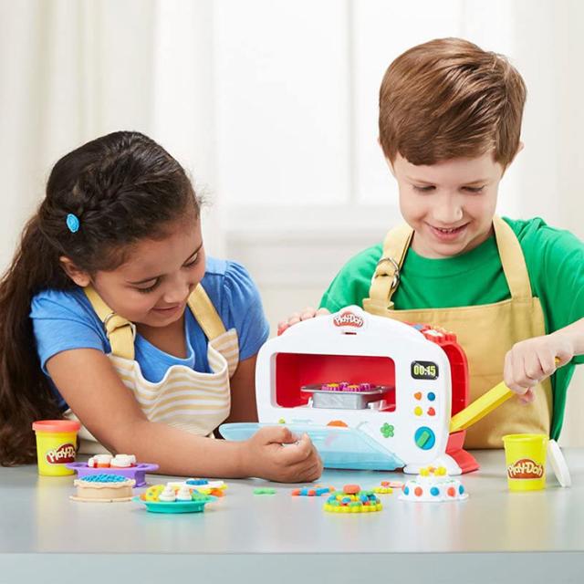 プレイドー キッチンクリエーション マジカル オーブン プレイフードセット Play-Doh Kitchen Creations Magical Oven Play Food Set 3歳以上 粘土6個付 楽しいサウンド付_5