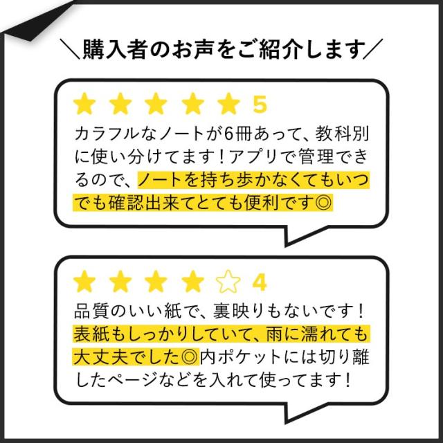 ファイブスター スパイラルノート カレッジ罫線入り 100シート 6冊セット アソートカラー Five Star Spiral Notebooks College Ruled Paper 1教科 学校 学生 勉強 アプリ_2
