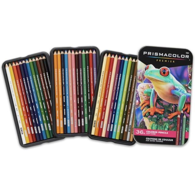【お取り寄せ商品】プリズマカラー プレミア 色鉛筆 36本入り Prismacolor Premier Colored Pencils マルチカラー カラフル カラーペンシル_4