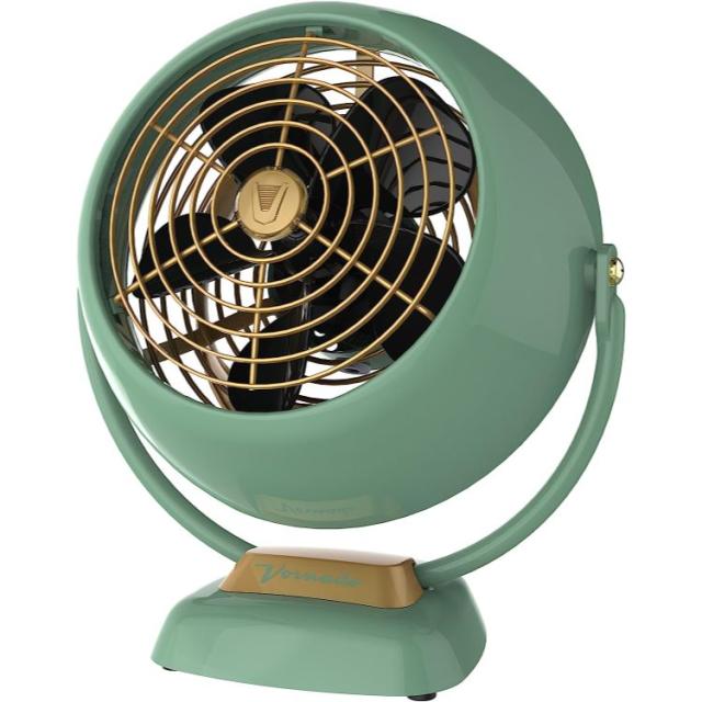 【お取り寄せ商品】ヴォルナド VFAN Jr. ヴィンテージ エアサーキュレーター ファン グリーン Vornado VFAN Jr. Vintage Air Circulator Fan, Green
