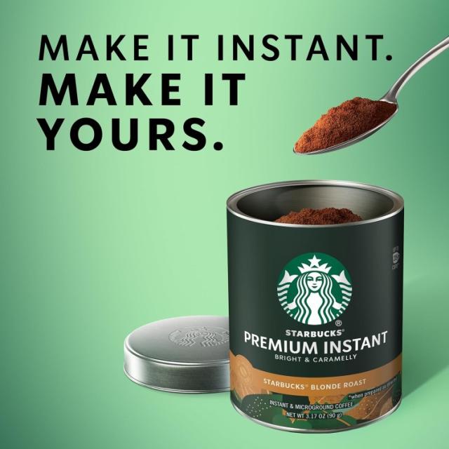 お取り寄せ スターバックス プレミアム インスタント ブロンド ロースト 100% アラビカ豆 3個セット Starbucks Premium Instant Coffee, Blonde Roast, 100% Arabica Beans, 3 Pack (3.17 Oz Each)_1