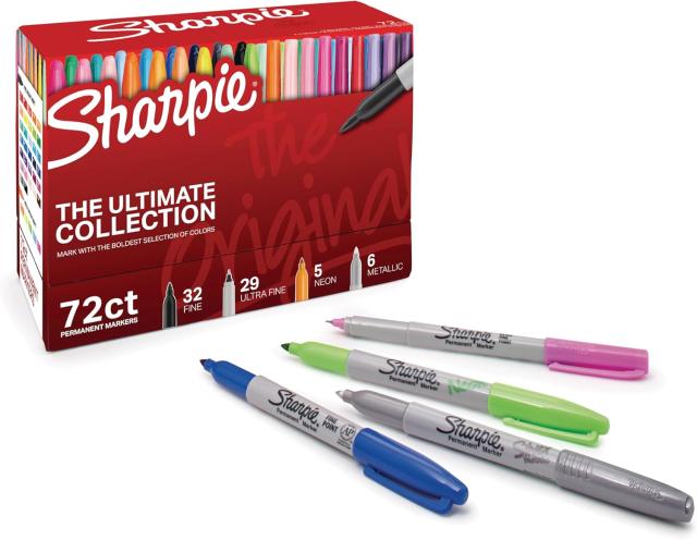 【お取り寄せ商品】シャーピー パーマネントマーカー アルティメットコレクション 72色入り Sharpie Permanent Markers Ultimate Collection, Assorted Colors, 72 Count