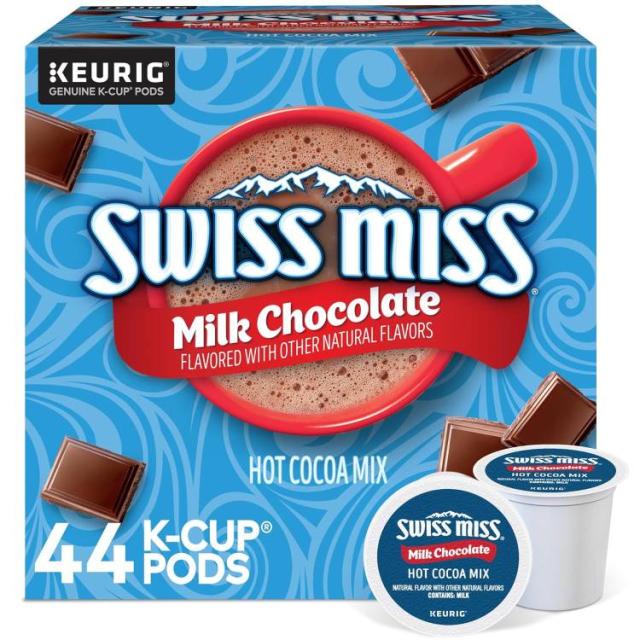 お取り寄せ スイスミス ミルクチョコレート ホットココア キューリグ K-カップ ポッド 44個入り Swiss Miss Milk Chocolate Hot Cocoa, Single-Serve Keurig K-Cup Pods, Hot Chocolate