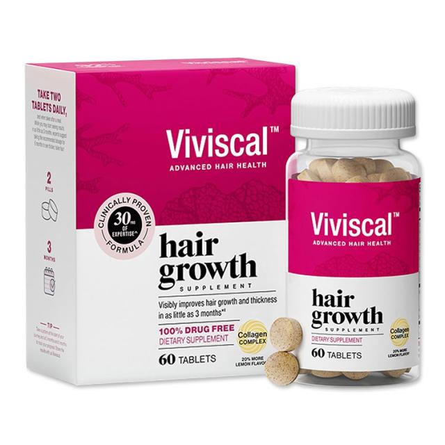 お取り寄せ ヴィヴィスカル ヘアサプリメント 女性用 60粒 タブレット Viviscal Hair Growth Supplements for Women ビビスカル