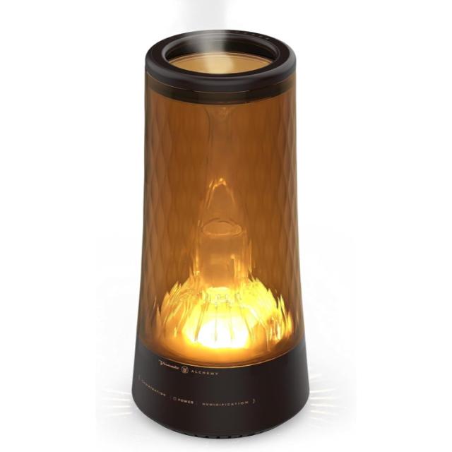 【お取り寄せ商品】ヴォルナド LUCERNA 1 Alchemy 超音波加湿器 アンビエントライト付き 0.5 ガロン容量 Vornado LUCERNA 1 Alchemy Ultrasonic Humidifier with Ambient Light, 0.5 gallon capacity