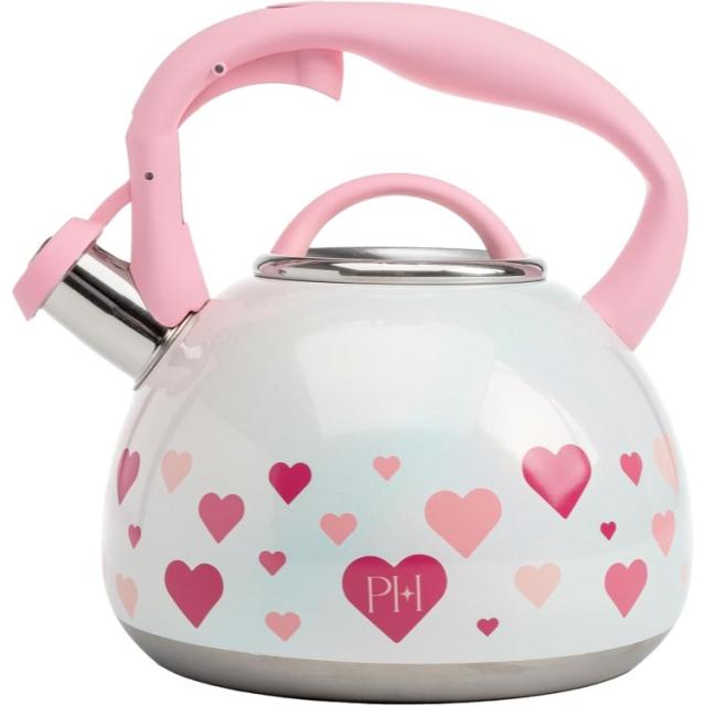 【お取り寄せ商品】パリスヒルトン ホイッスリングストーブトップ ティーケトル やかん Paris Hilton Whistling Stovetop Tea Kettle